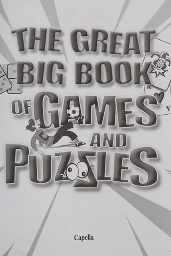 Capa de The great big book of games and puzzles