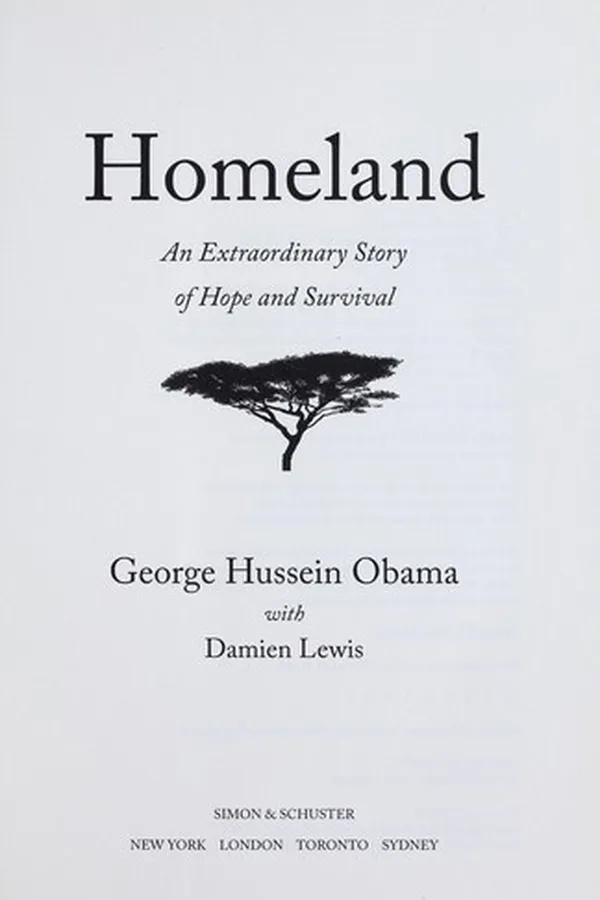 Capa de Homeland : an extraordinary story of hope and survival