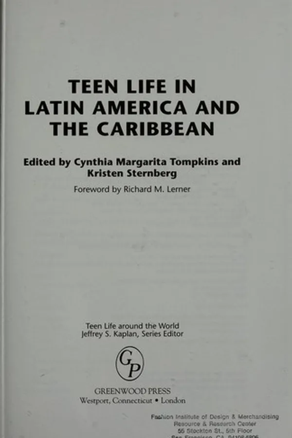 Capa de Teen life in Latin America and the Caribbean