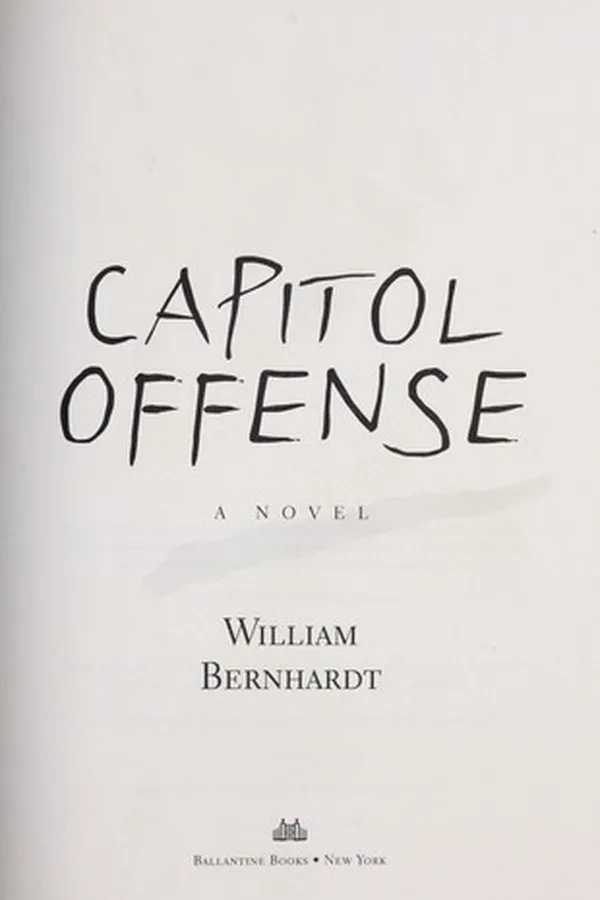 Capa de Capitol offense : a novel
