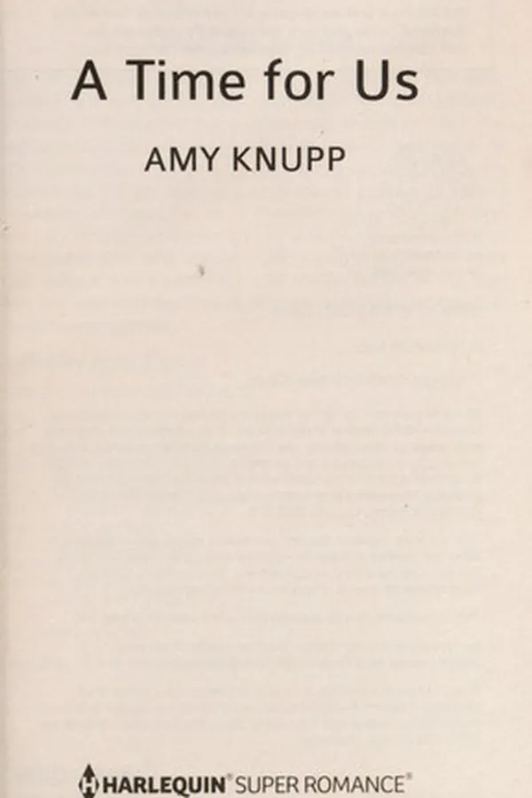 Capa de A Time For Us