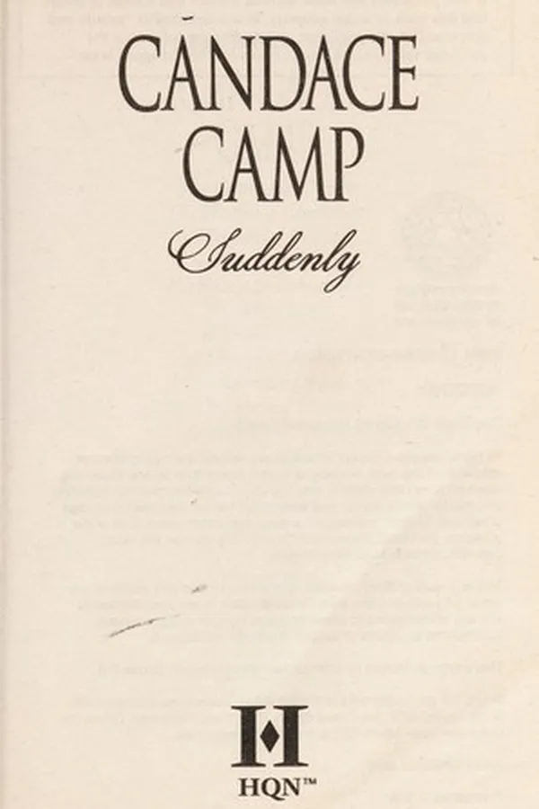 Capa de Suddenly