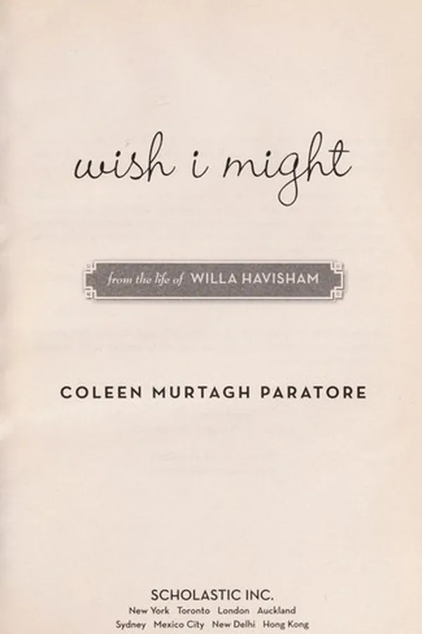 Capa de Wish I Might (Wedding Planner's Daughter #5)