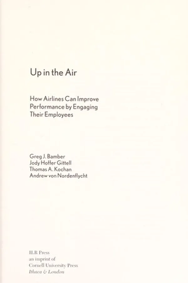 Capa de Up in the air