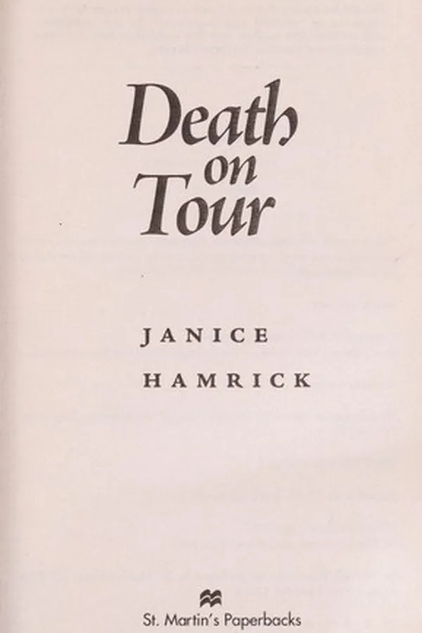 Capa de Death on tour