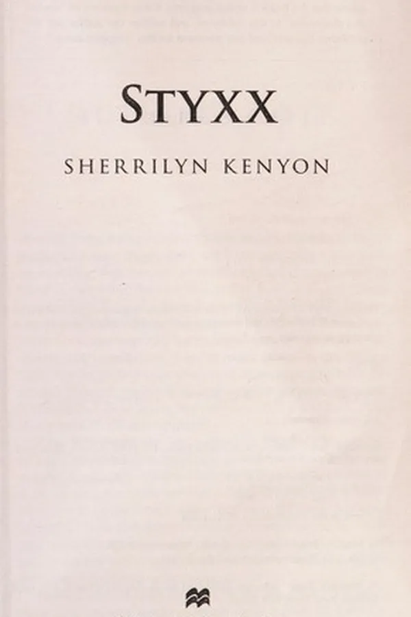Capa de Styxx
