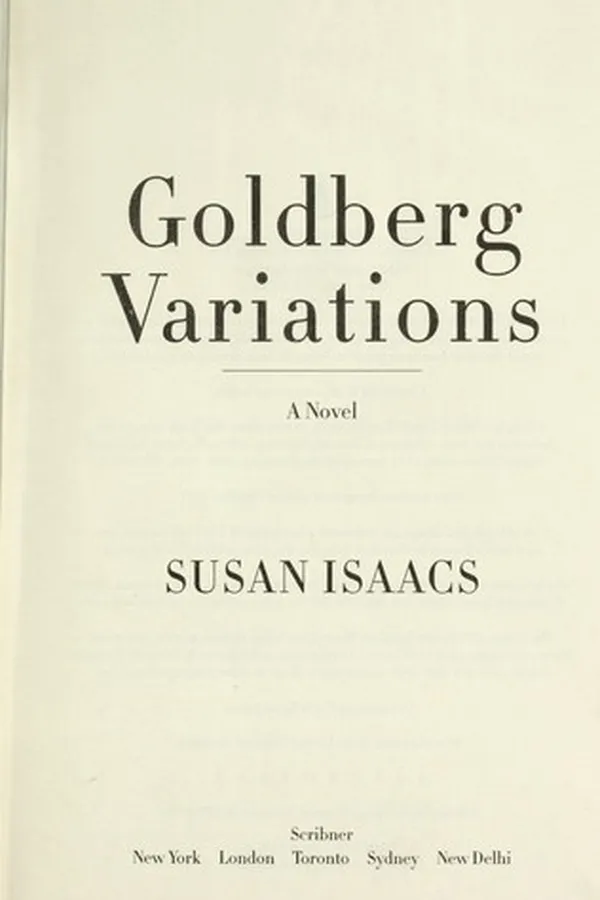 Capa de Goldberg variations