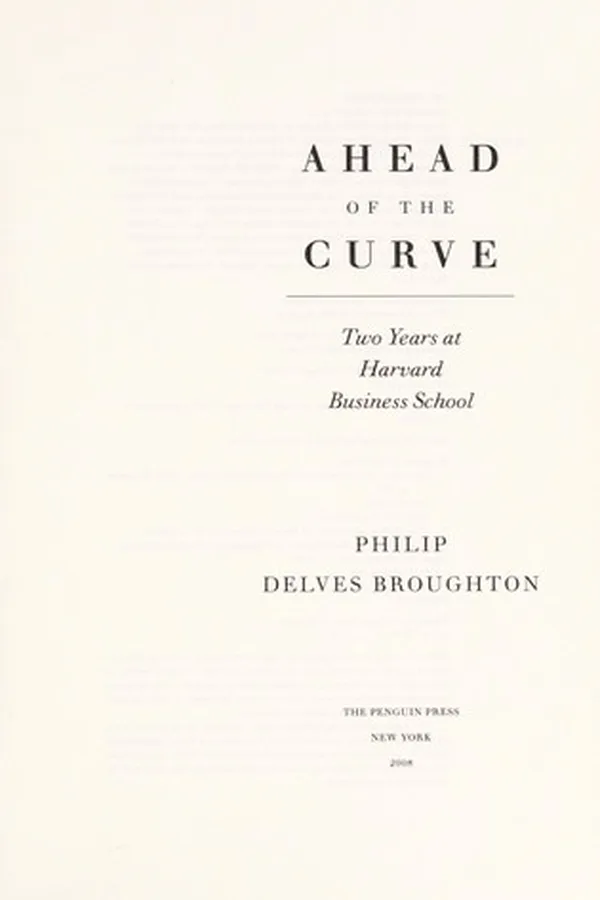 Capa de Ahead of the Curve