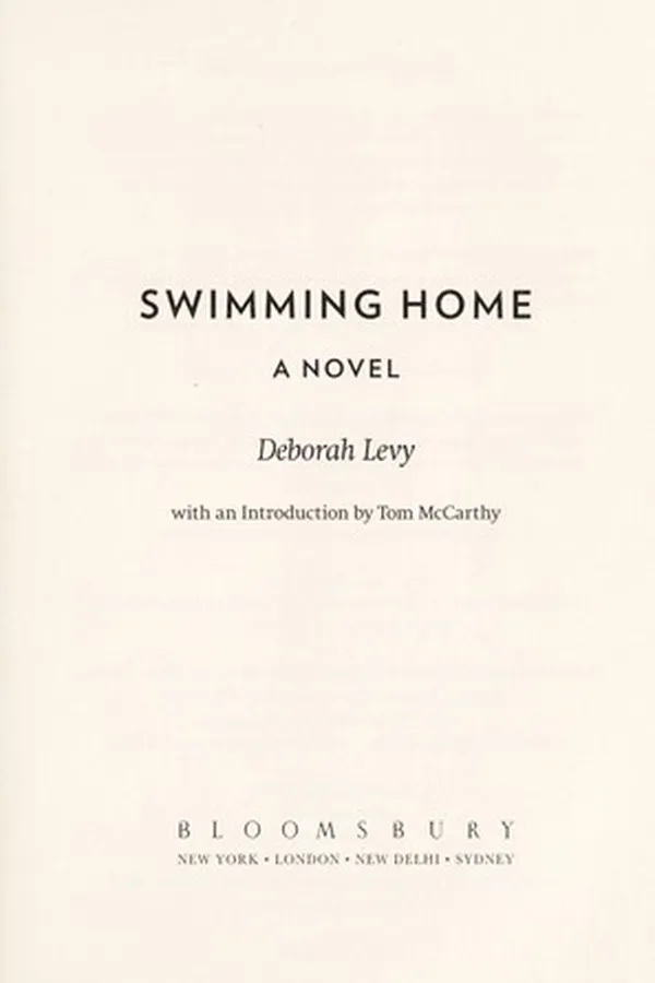 Cover of Swimming home
