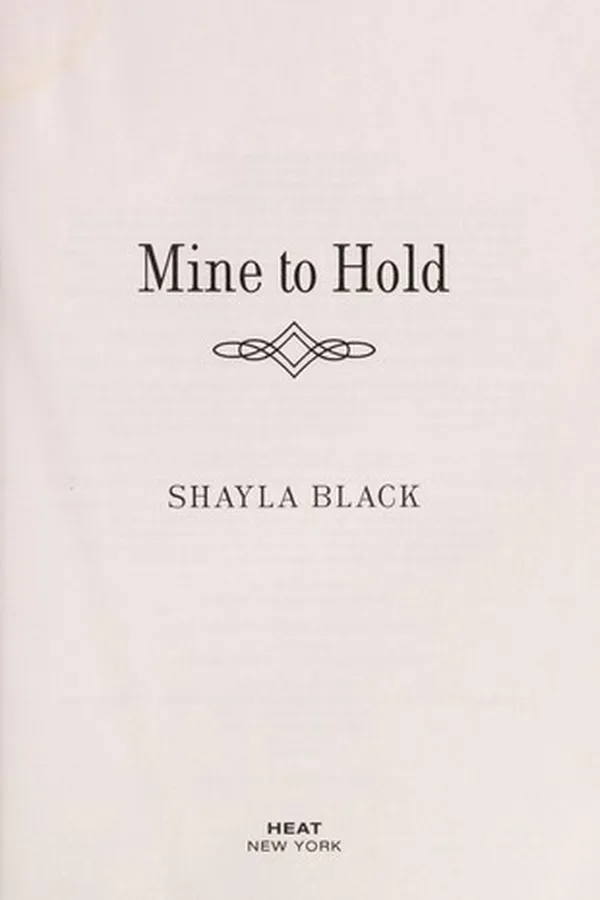 Capa de Mine to Hold (Wicked Lovers, # 6)