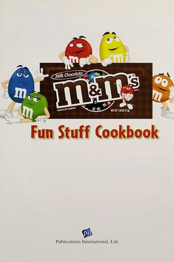 Cover of M & M'S fun stuff cookbook
