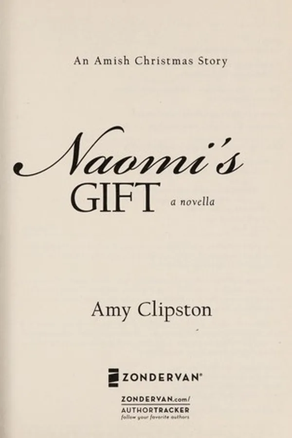 Capa de Naomi's gift
