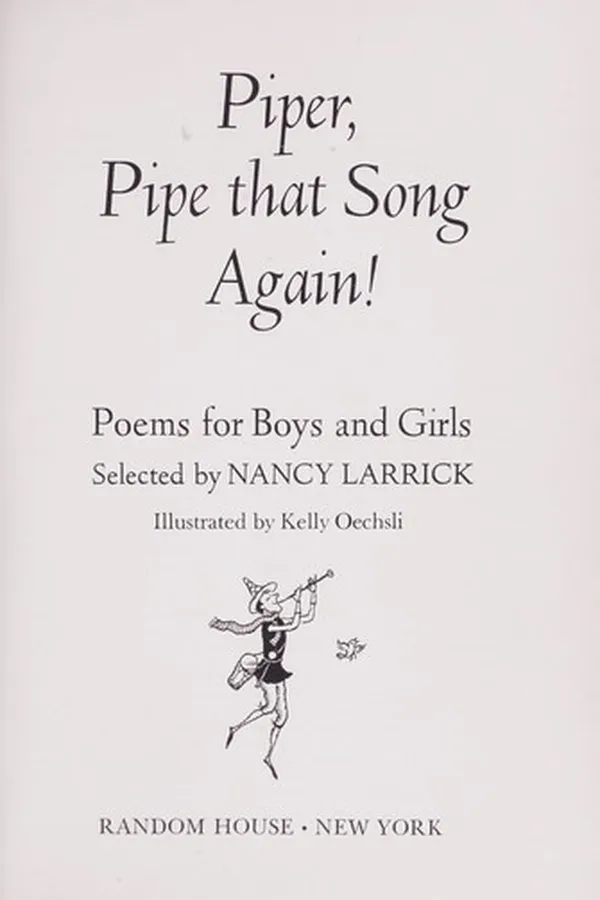 Capa de Piper, pipe that song again!