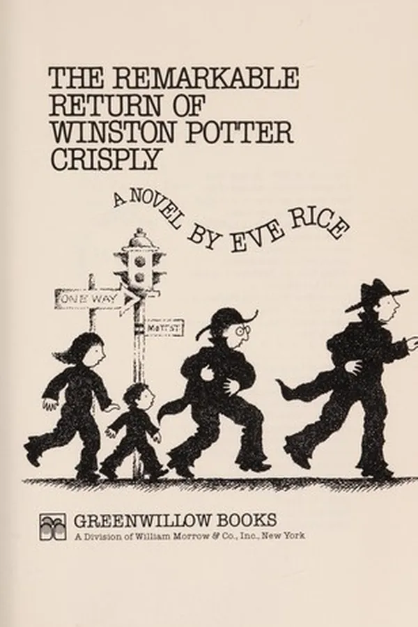 Capa de The remarkable return of Winston Potter Crisply