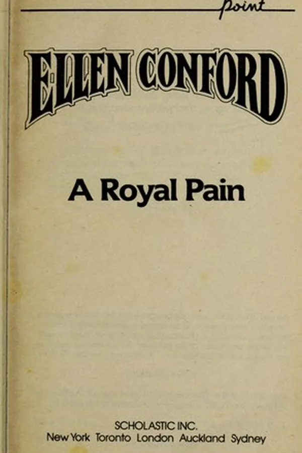 Capa de A royal pain