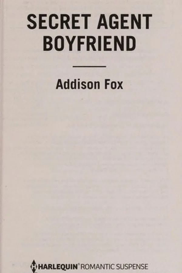 Capa de Secret agent boyfriend