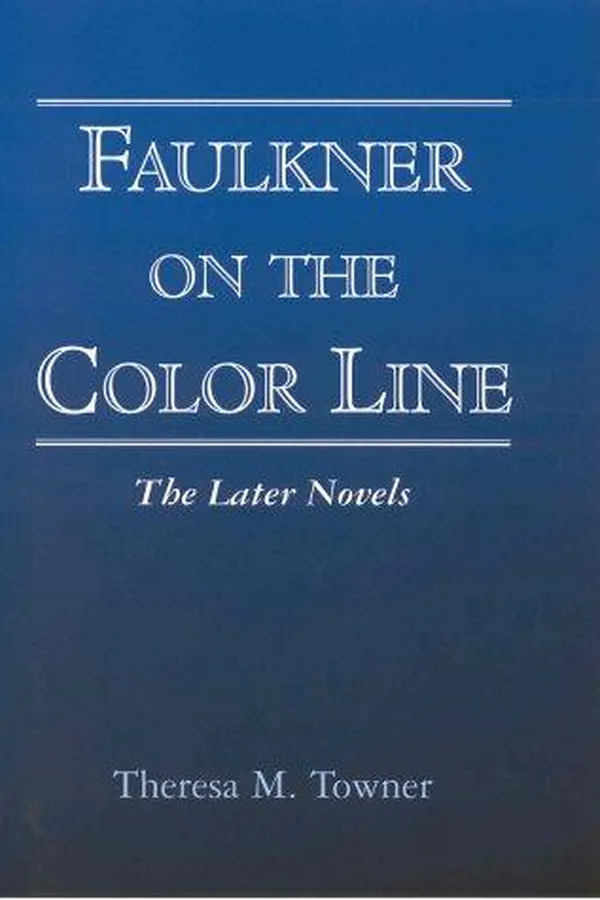 Capa de Faulkner on the color line