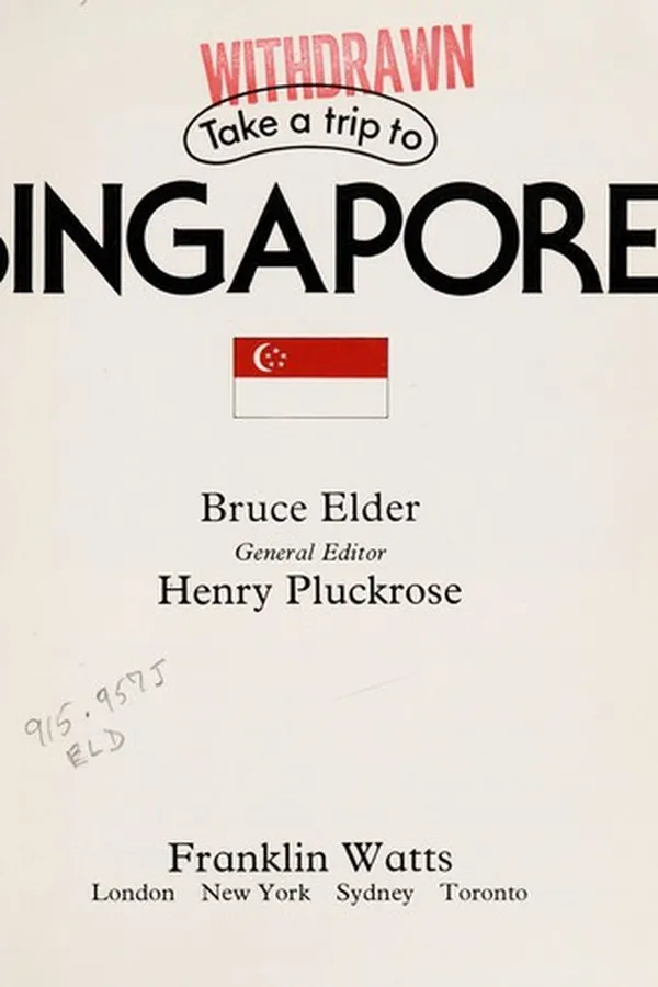 Capa de Take a trip to Singapore