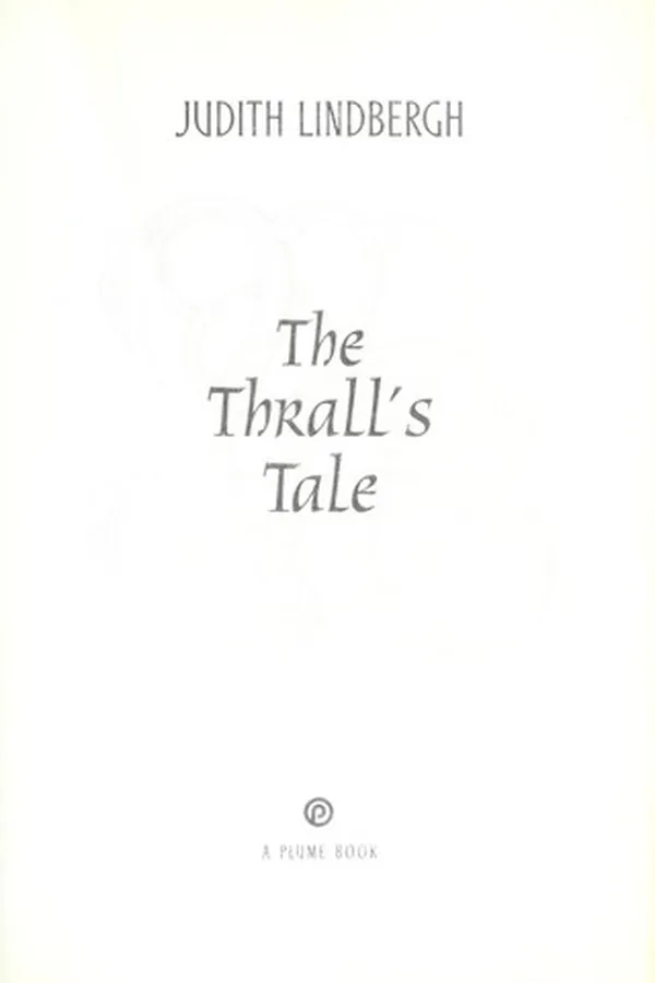 Capa de The thrall's tale