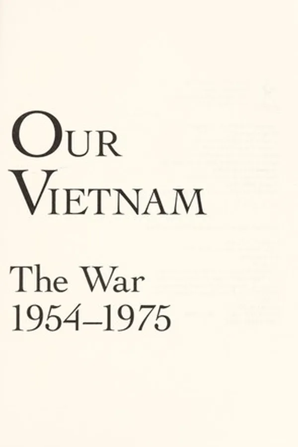Capa de Our Vietnam