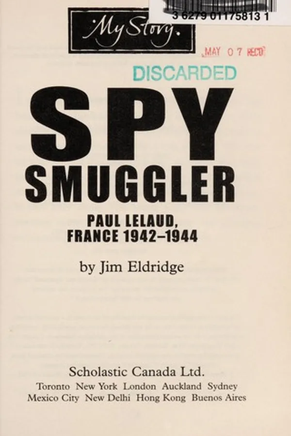 Capa de Spy smuggler