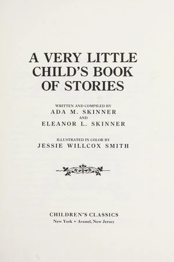 Capa de A Very Little Child's Book of Stories