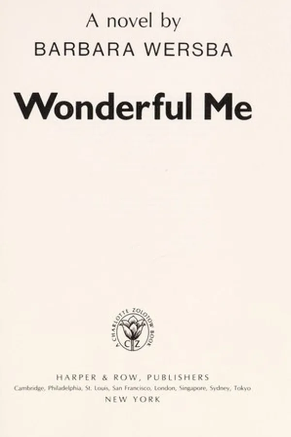 Capa de Wonderful me