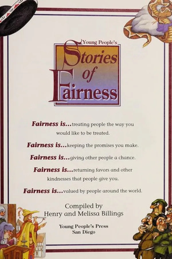 Capa de Young people's stories of fairness