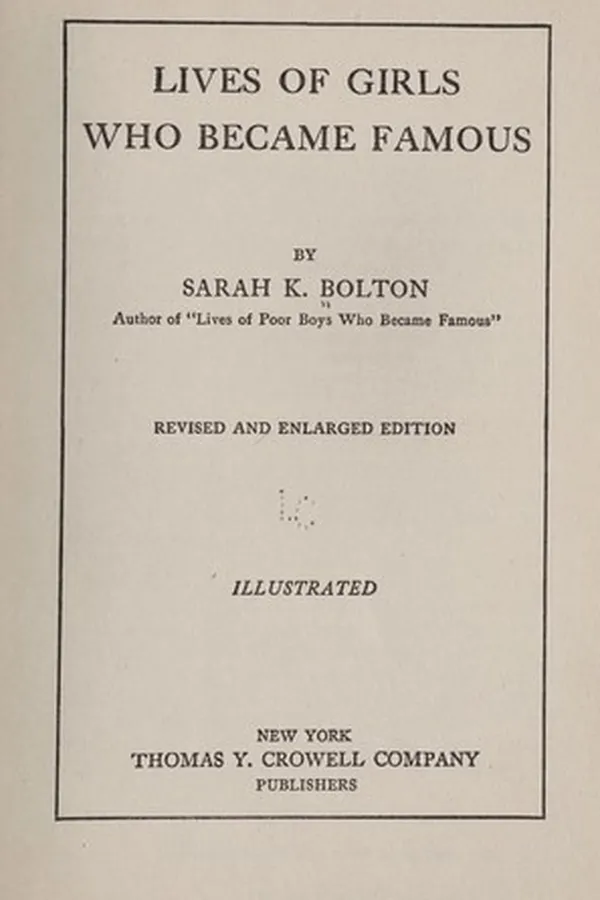 Capa de Lives of girls who became famous