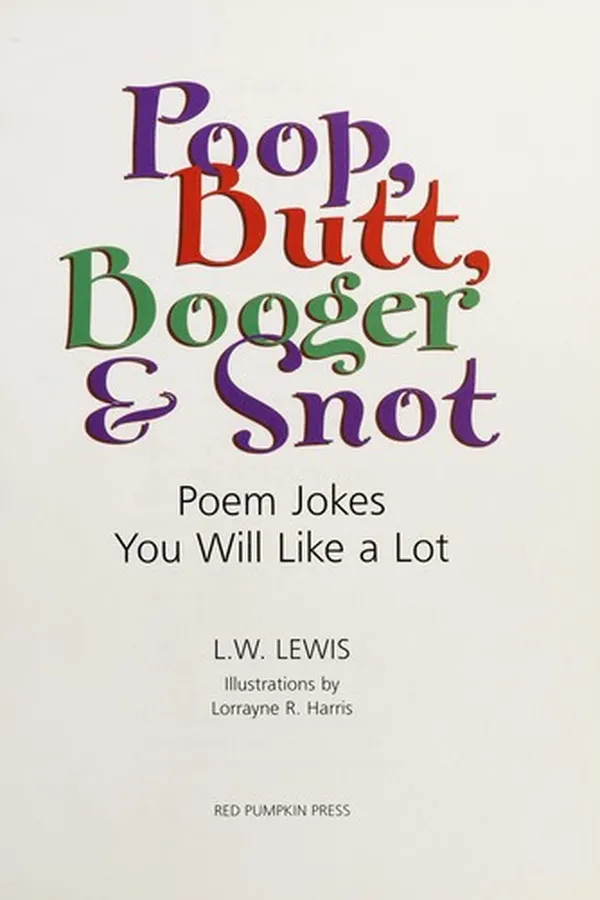 Capa de Poop, butt, booger & snot