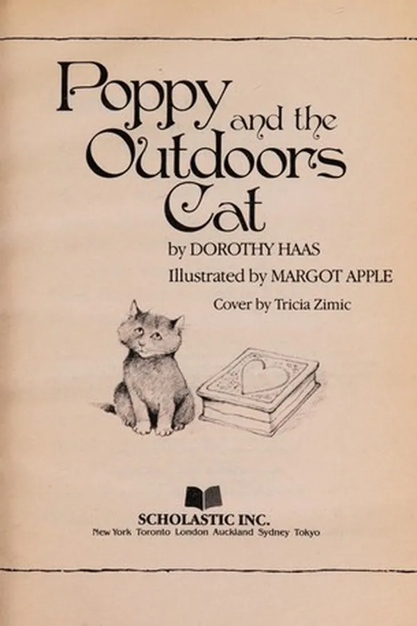 Capa de Poppy and the Outdoors Cat