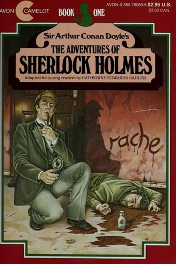 Capa de Sir Arthur Conan Doyle's The Adventures of Sherlock Holmes, Book One