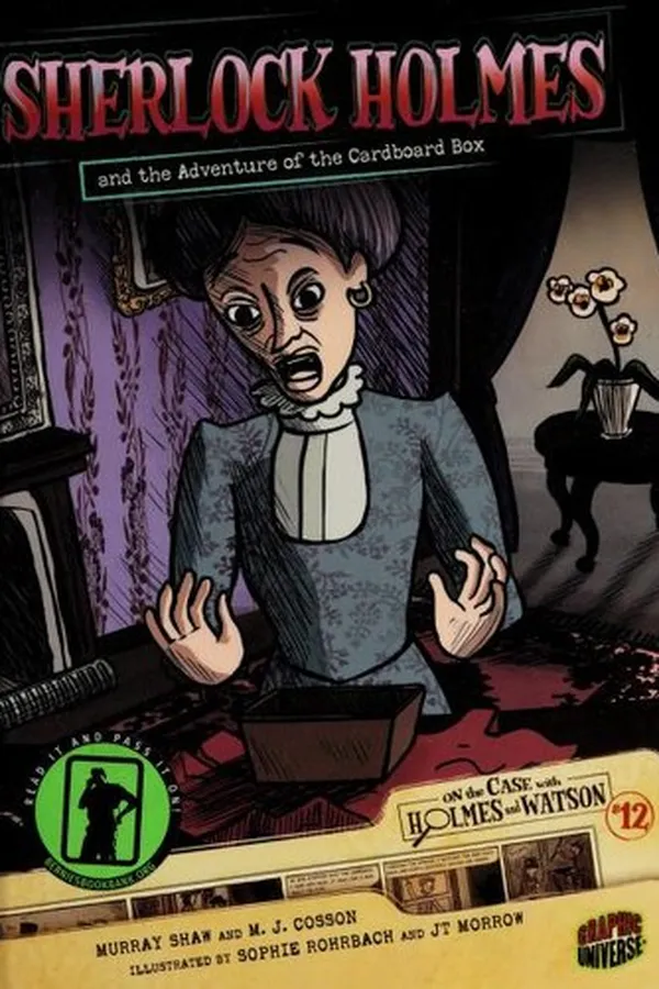 Capa de Sherlock Holmes and the Adventure of the Cardboard Box