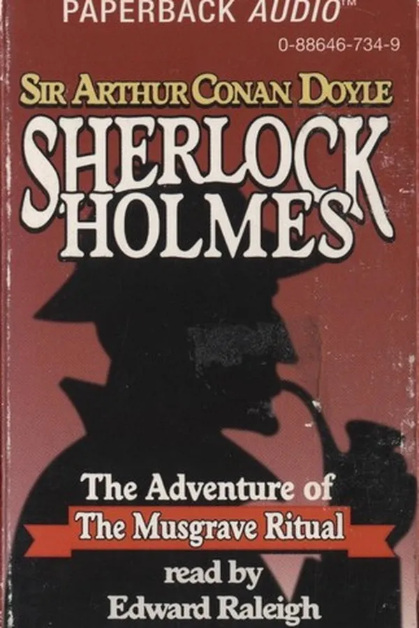 Capa de Sherlock Holmes (Adventure of the Blue Carbuncle / Adventure of the Musgrave Ritual)