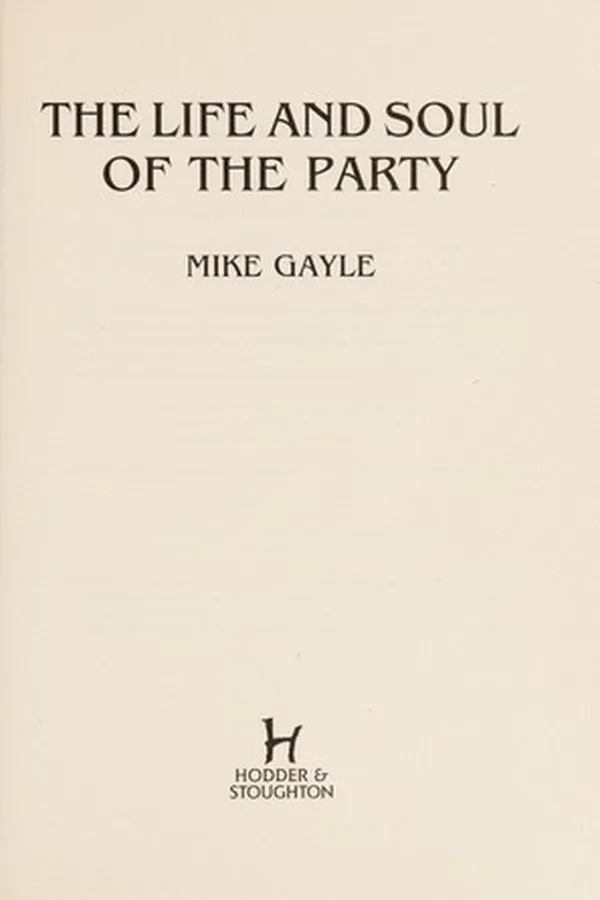 Capa de The life and soul of the party