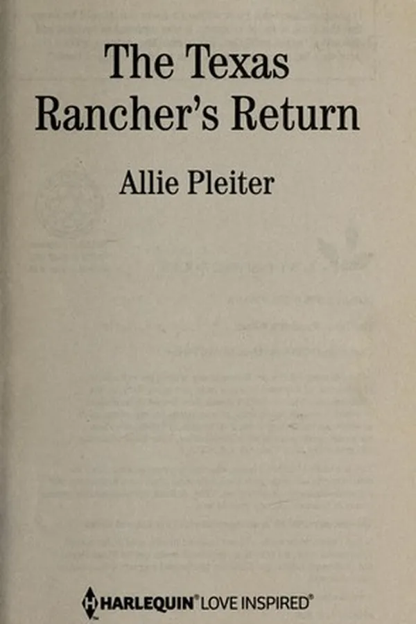 Capa de The Texas rancher's return