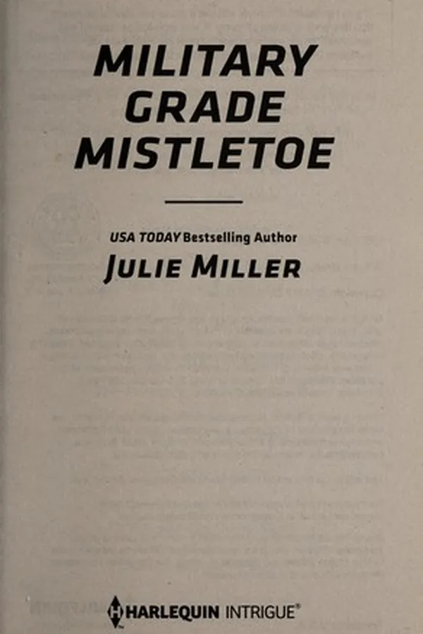 Capa de Military grade mistletoe