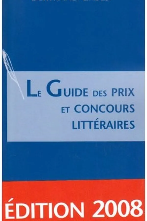 Capa de Le Guide des prix et concours littéraires