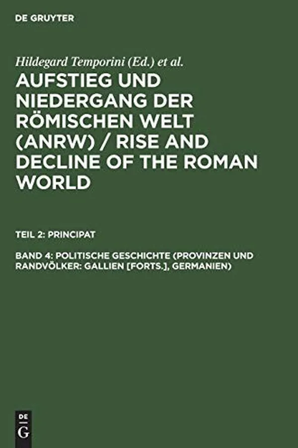 Capa de Politische Geschichte (Provinzen und Randvölker: Gallien [Forts.], Germanien) (German Edition)