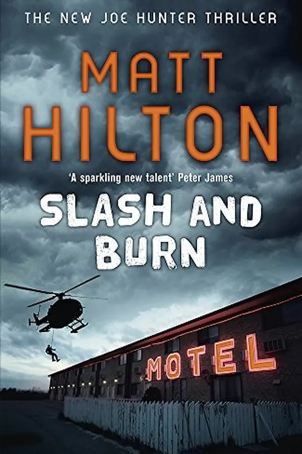 Capa de Slash and Burn (Joe Hunter)