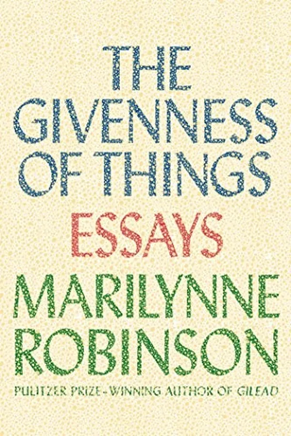 Capa de The Givenness of Things: Essays