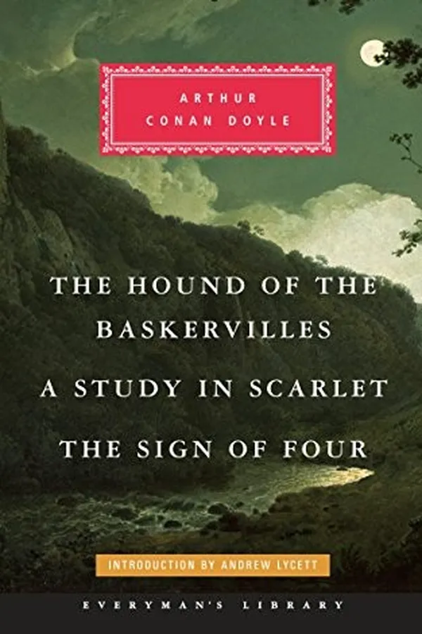 Capa de Novels (Hound of the Baskervilles / Sign of Four / Study in Scarlet)