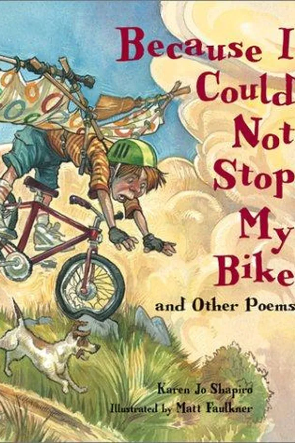 Capa de Because I could not stop my bike, and other poems