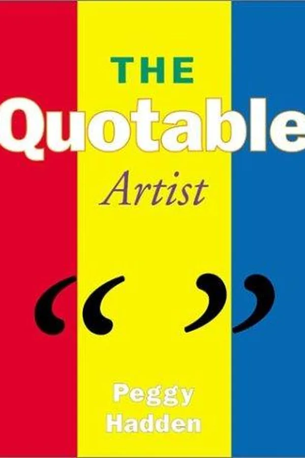 Capa de The quotable artist