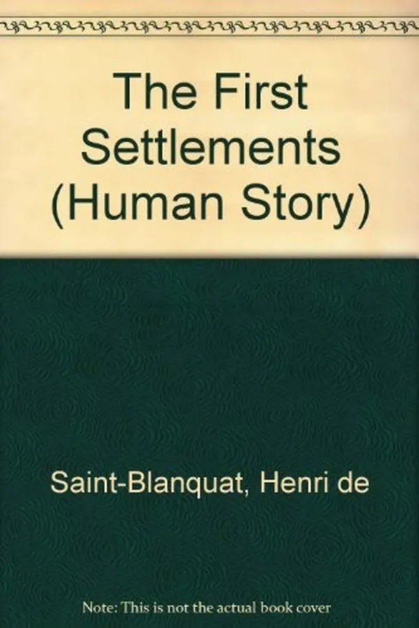 Capa de The first settlements