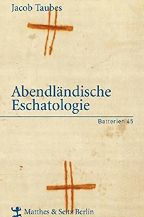 Capa de Abendländische Eschatologie