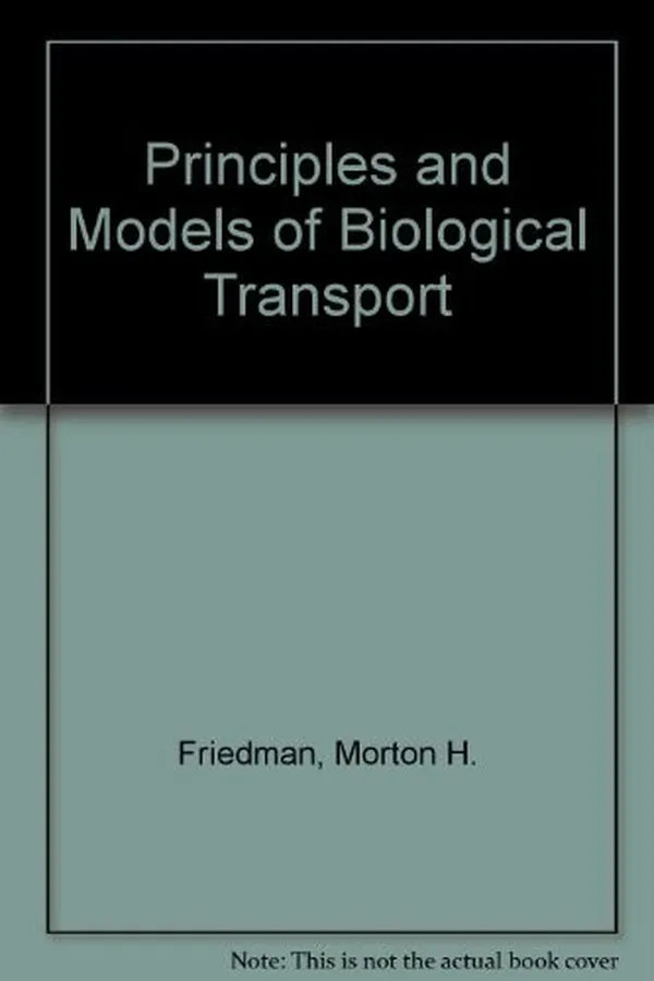 Capa de Principles and models of biological transport
