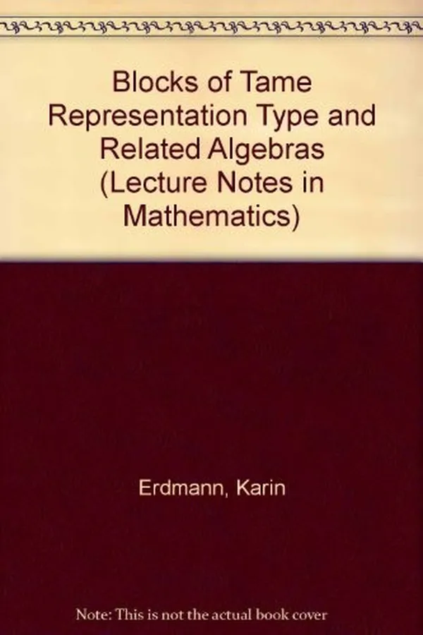 Capa de Blocks of tame representation type and related algebras