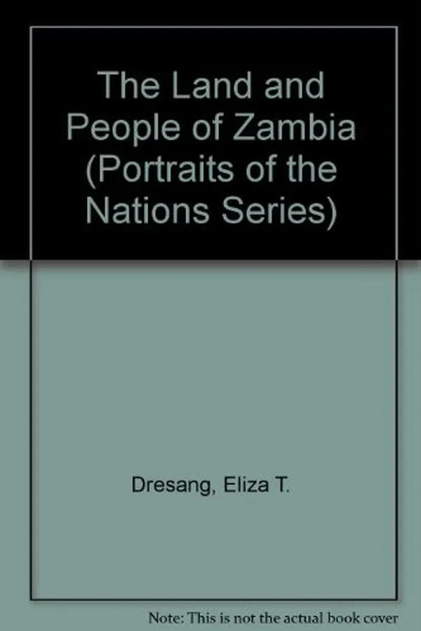 Capa de The land and people of Zambia