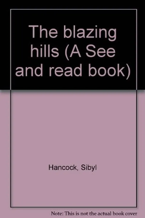 Capa de The blazing hills